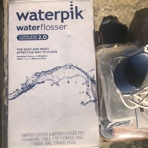 Waterpik cordless advanced 2 Hydropulseur 2.0 Water Flosser - Blue